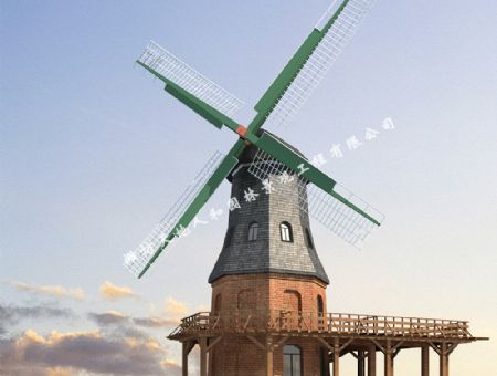 點擊查看詳細信息<br>標題：古典荷蘭風車-01 閱讀次數：4174
