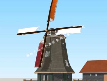 點擊查看詳細信息<br>標題：古典荷蘭風車-03 閱讀次數：2472