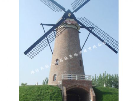 點擊查看詳細信息<br>標題：南京綠博園18米風車置景工程 閱讀次數：2209