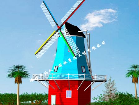 點擊查看詳細信息<br>標題：古典荷蘭風車-02 閱讀次數：3761